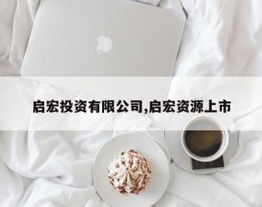 启宏投资有限公司,启宏资源上市